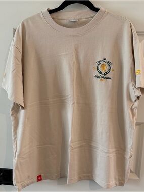Men's Short-Sleeve Crewneck Tee in Cream - LeBron James